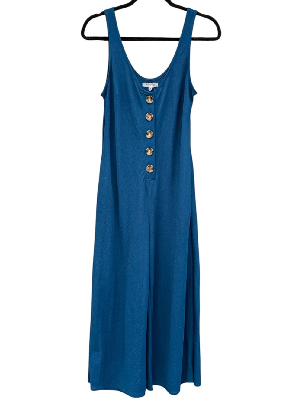 Taylor & Sage | Navy Jumpsuit